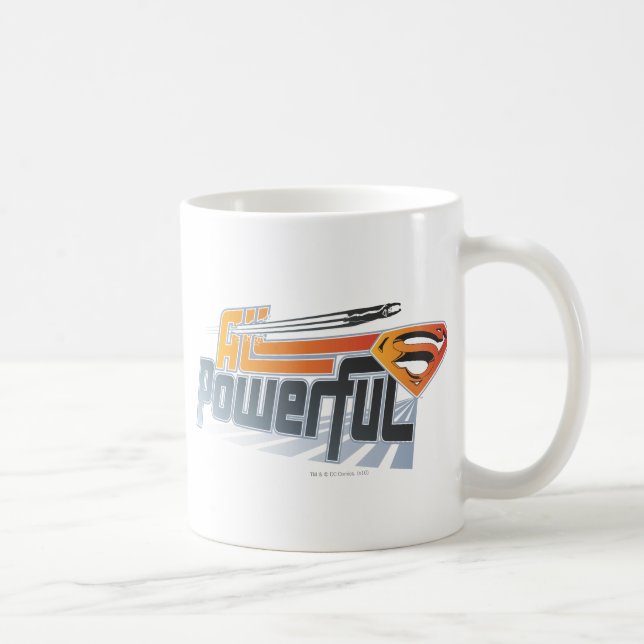 Mug Superman Tout puissant (Droite)