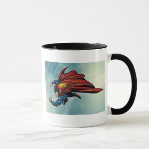 Mug Superman vole avec cap