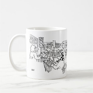 Mug Supermarché feux de circulation Thème Supermagasin