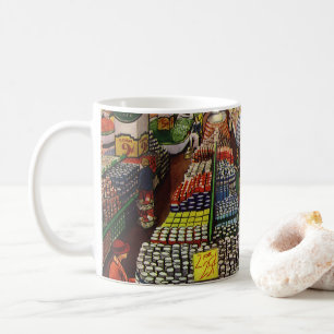 Mug Supermarché vintage pour les entreprises alimentai