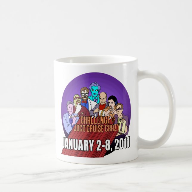 Mug Supervillains fous de croisière de JoCo (Droite)