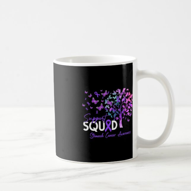 Mug Support Squad Fall Tree Periwinkkle Ruban Stomach (Droite)