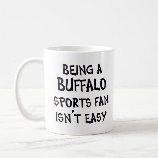 Mug supporter de Buffalo, étant (Gauche)