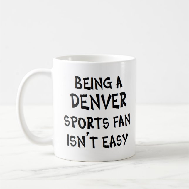Mug supporter de denver, étant (Gauche)
