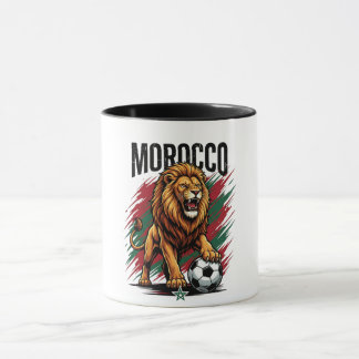 Mug Supporter de football Maroc Lion 2026