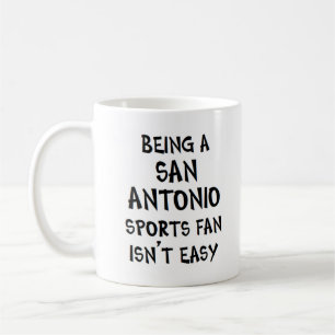 Mug supporter de sport à San Antonio, être