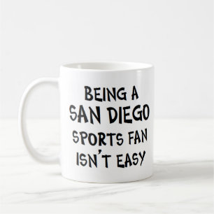 Mug supporter de sport de san diego, être
