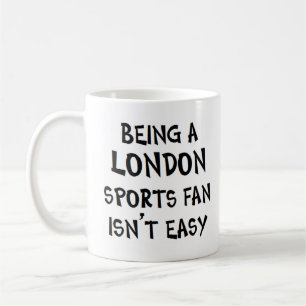 Mug supporter sportif londonien, étant