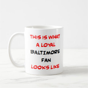 Mug supporteur de Baltimore, loyal