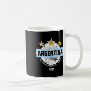 Mug Supporteur de football argentin Coupe du Monde 202
