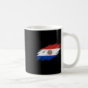 Mug Supporteur de football paraguayen Drapeau en lambe