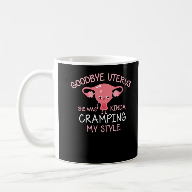 Mug Suppression de l'utérus de l'hystérectomie drôle (Gauche)