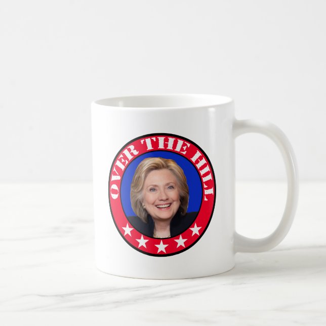 MUG SUR LA COLLINE - CLINTON ANTI-HILLARY (Droite)