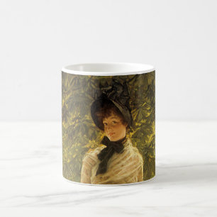 Mug Sur la Tamise par James Tissot, réalisme Vintage