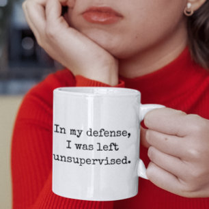 Mug Sur ma défensive, j'étais sans surveillance Citati