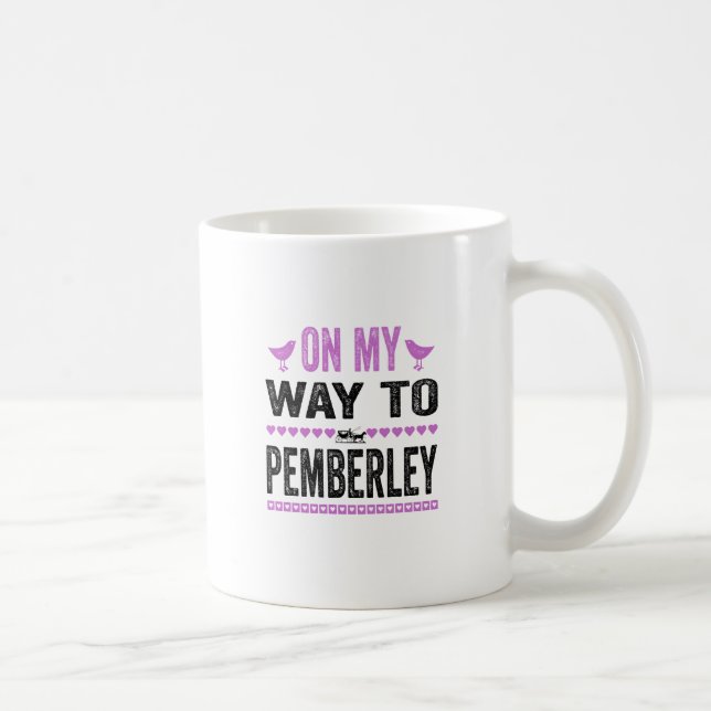 Mug Sur mon chemin à Pemberley (Droite)
