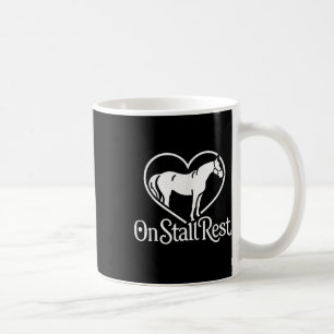 Mug Sur Stall Repos, Cheval Equestre Coeur Stable,