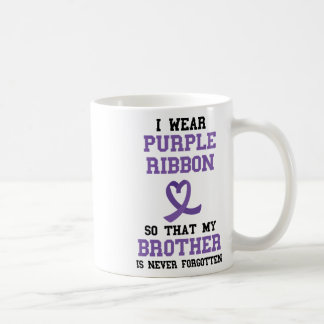 Mug Surdosage Frère Jamais Oublié Violet