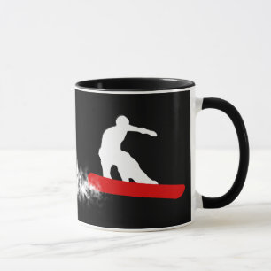Mug surf des neiges : traînée de poudre :