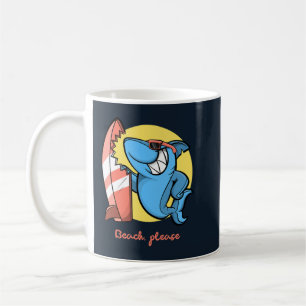 Mug Surf Shark Beach S'il vous plaît