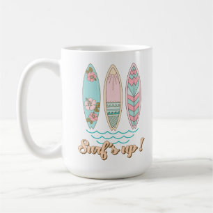 Mug Surf Up Surboards Summer Beach Life
