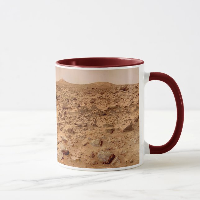 Mug Surface Mars - Vue Paysage (Droite)