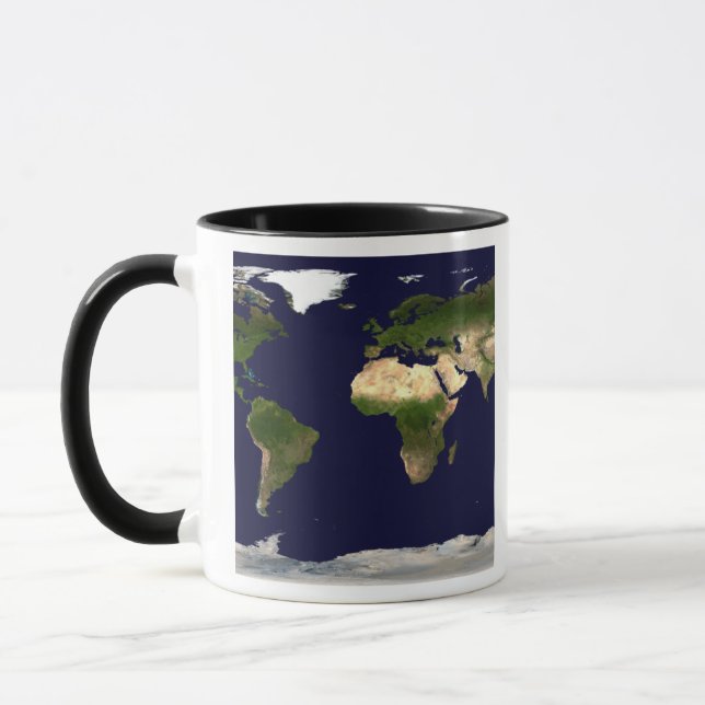 Mug Surface terrestre, Eau faible et Topogra ombragé (Gauche)