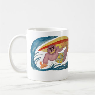Mug Surfing Gorilla