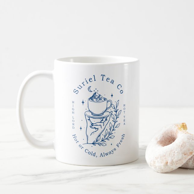 Mug Suriel Tea Co Company ACOTAR Velaris 1WH2 (Avec donut)