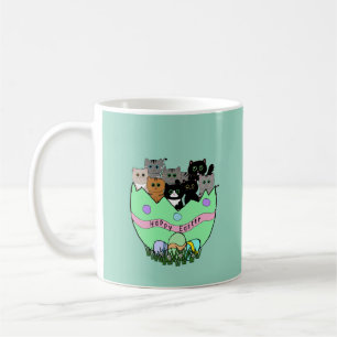 Mug Surprise de Pâques, avec des oeufs à la mode