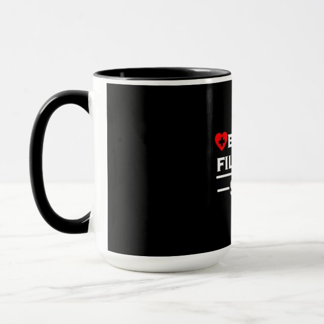 Mug Surveillance du sang Division de la dialyse Infirm (Gauche)