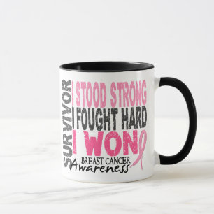 Mug Survivant 4 de cancer du sein