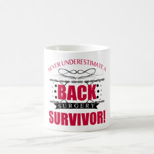 Mug Survivant de chirurgie du dos