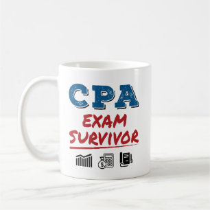 Mug Survivant de l'examen CPA