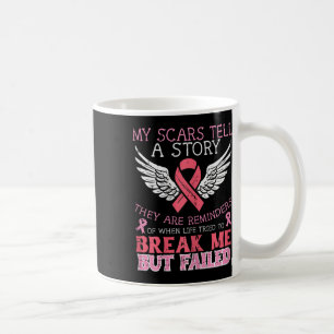 Mug Survivant du cancer du sein Mon Scar Raconte l'his