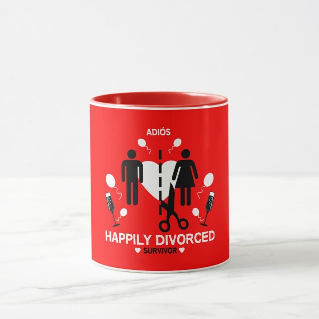 Mug Survivant du divorce (Centre)