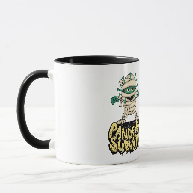 Mug Survivant, survivant pandémique,  (Gauche)