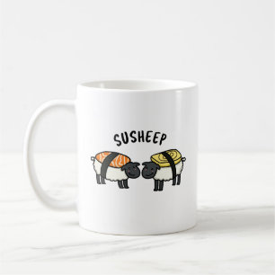 Mug Susheep Funky Sushi Sheep Pun