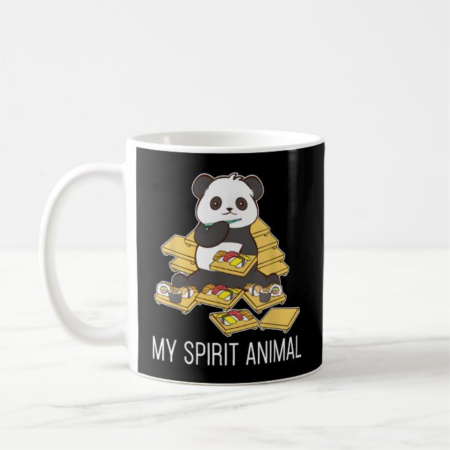 Mug Sushi Panda Mon Esprit Animaux Coréen (Gauche)