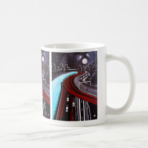 Mug Suspendu au-dessus du tableau bleu par Alfred Fox