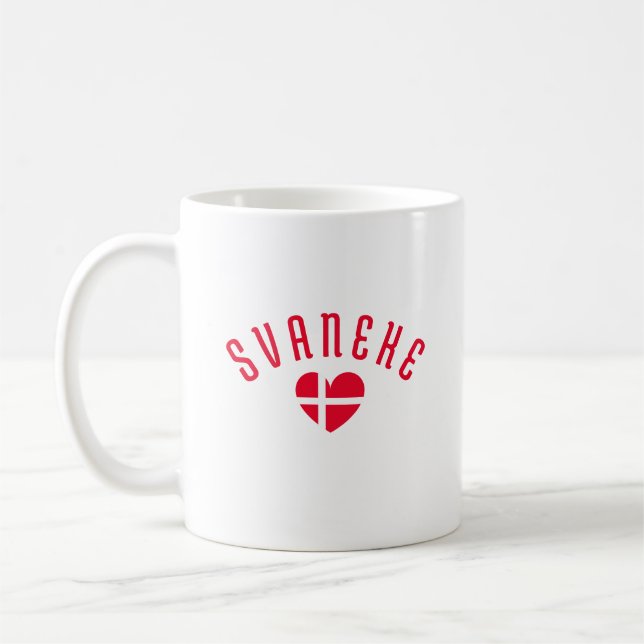 Mug SVANEKE Danemark Coeur (Gauche)