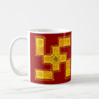 Mug Svastika traditionnel indien