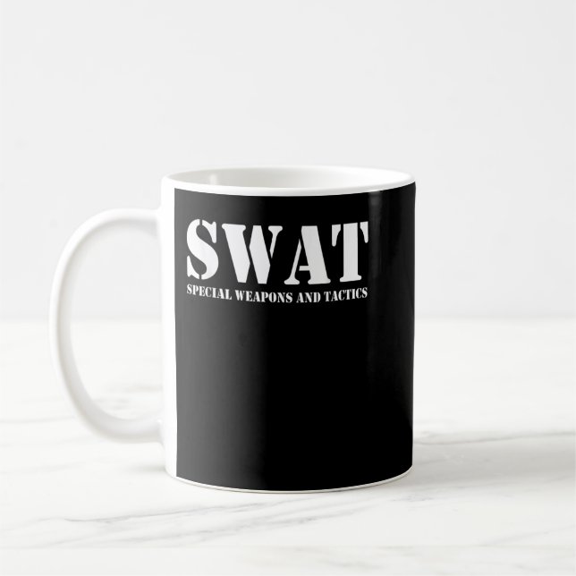 Mug SWAT Team Police (Gauche)