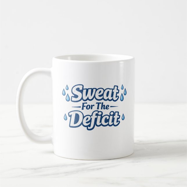 Mug Sweat For The Deficit (Gauche)