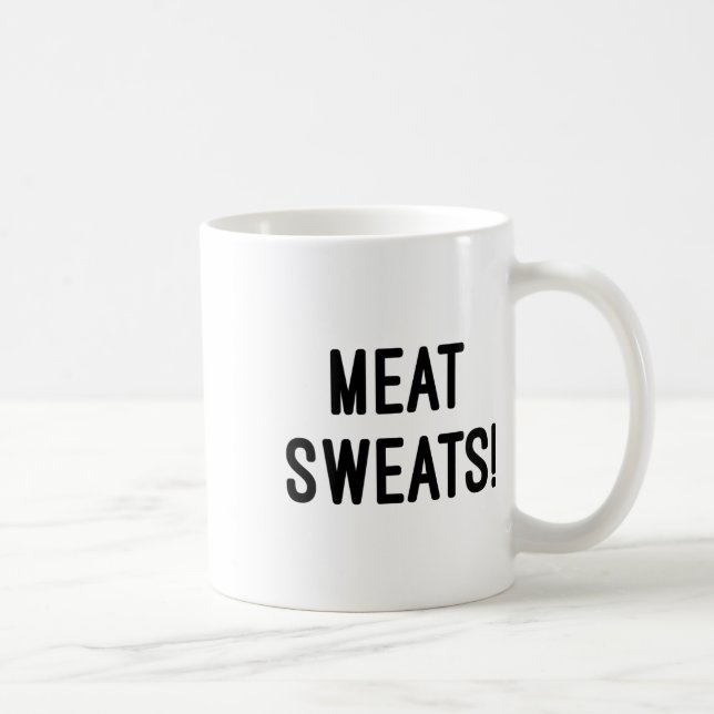 Mug Sweats de viande - T-shirt barbecue (Droite)