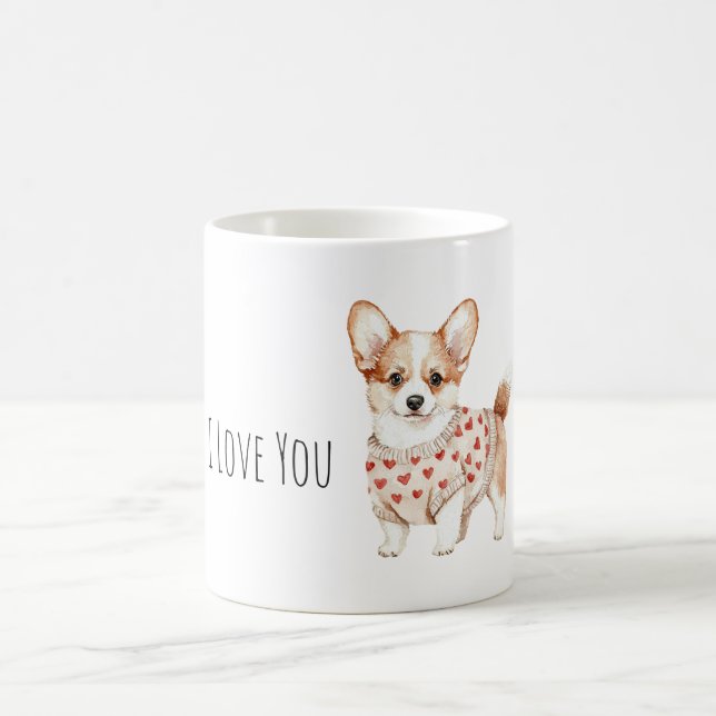 Mug Sweet Cream Dog Love You (Centre)