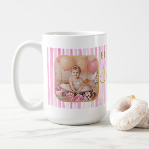 Mug Sweet One Donut Photo 1er Anniversaire Gardien