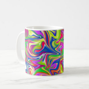 Mug "Sweet Swirls : The Bubblegum Marble Delft"