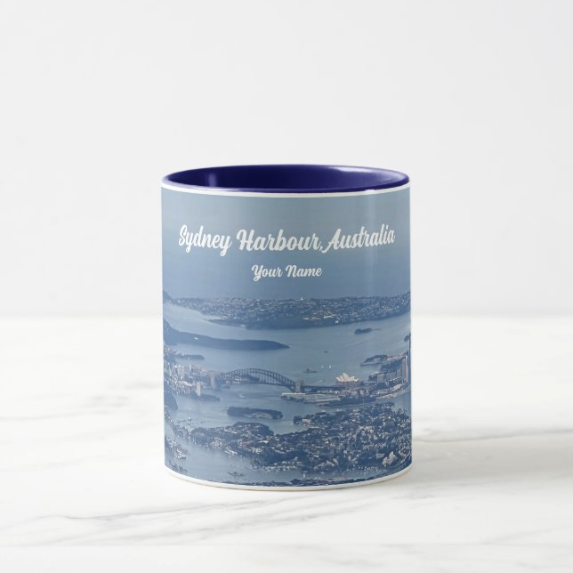 Mug Sydney Harbour Australia Aerial Panorama (Centre)