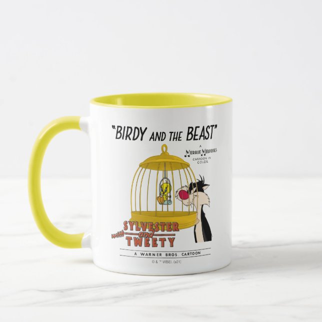 Mug SYLVESTER™ & TWEEY™ | Birdy et la bête (Gauche)